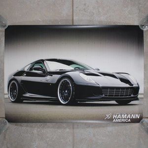 Hamann Ferrari 599 GTB Fiorano Automobile Technik Design 19x27 Promo Poster